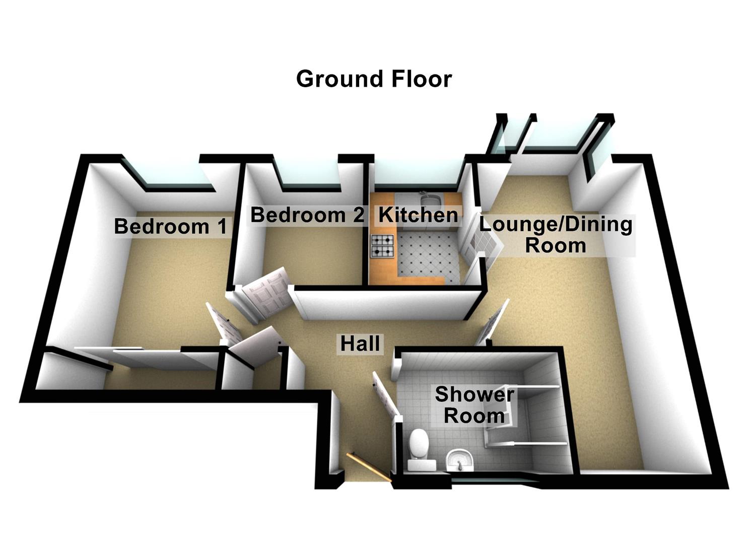 Ticknall Walk, Sunnyhill, Derby
