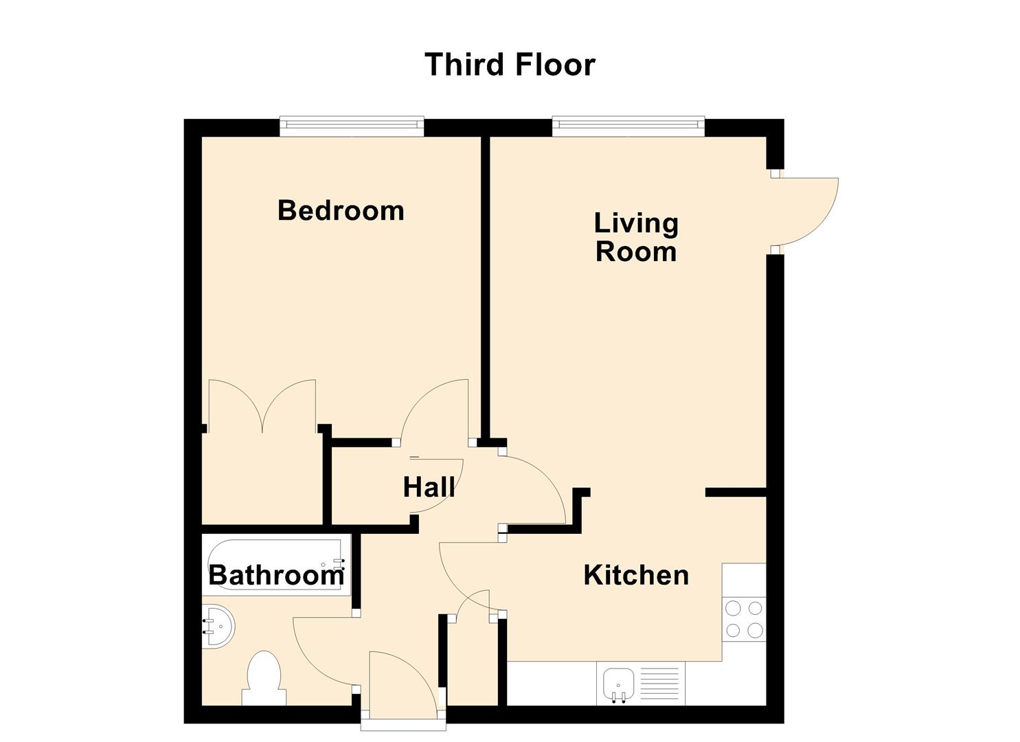 Kedleston Court. Norbury Close, Allestree, Derby